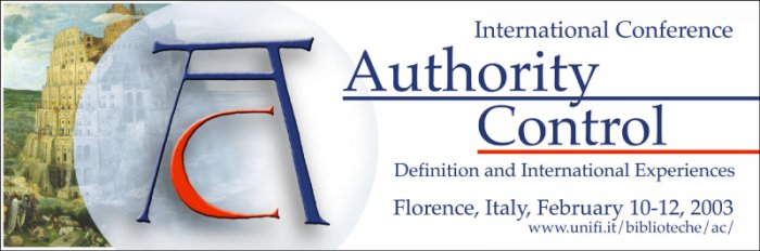 Convegno internazionale Authority Control: Definizioni ed esperienze internazionali