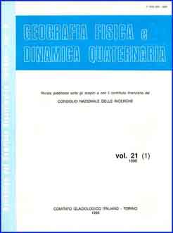 Geografia Fisica e Dinamica Quaternaria