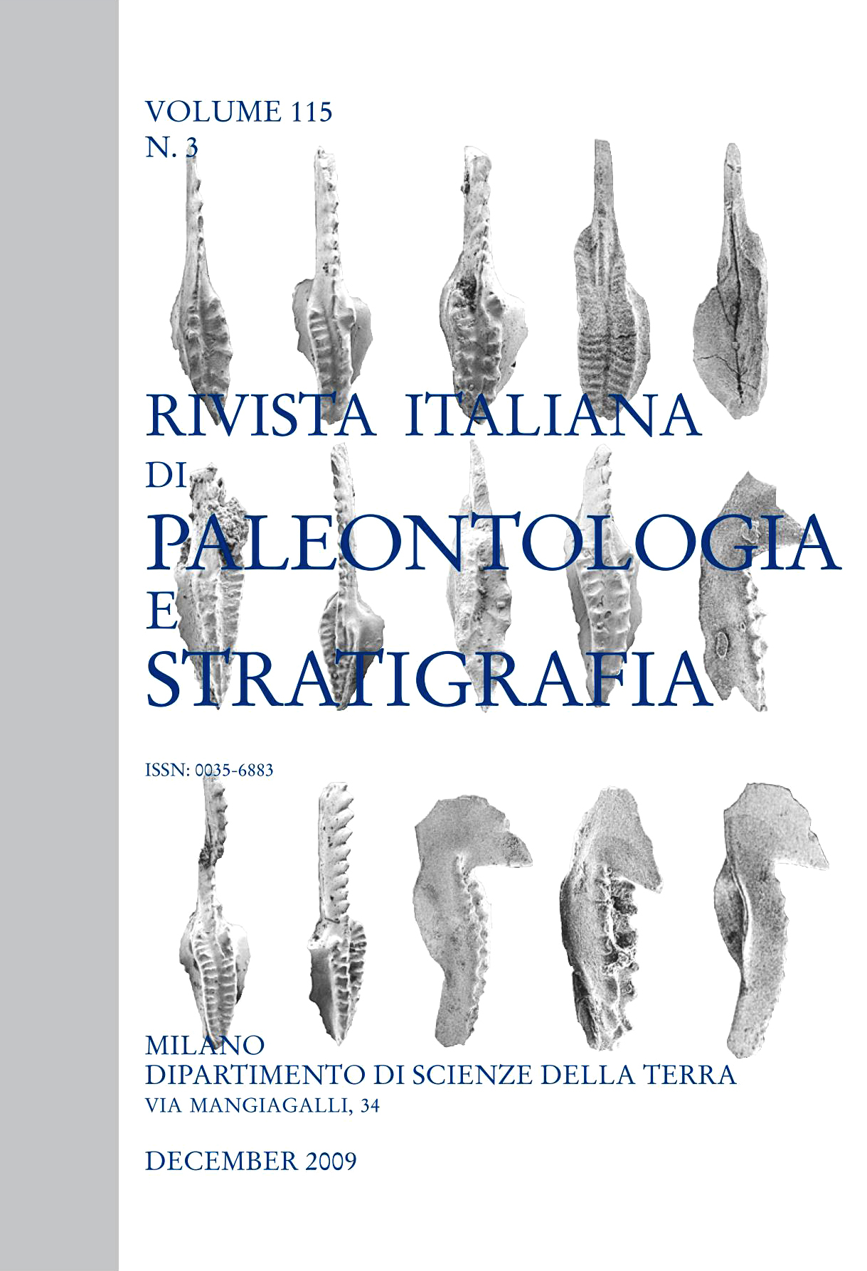 Rivista Italiana Di Paleontologia e Stratigrafia