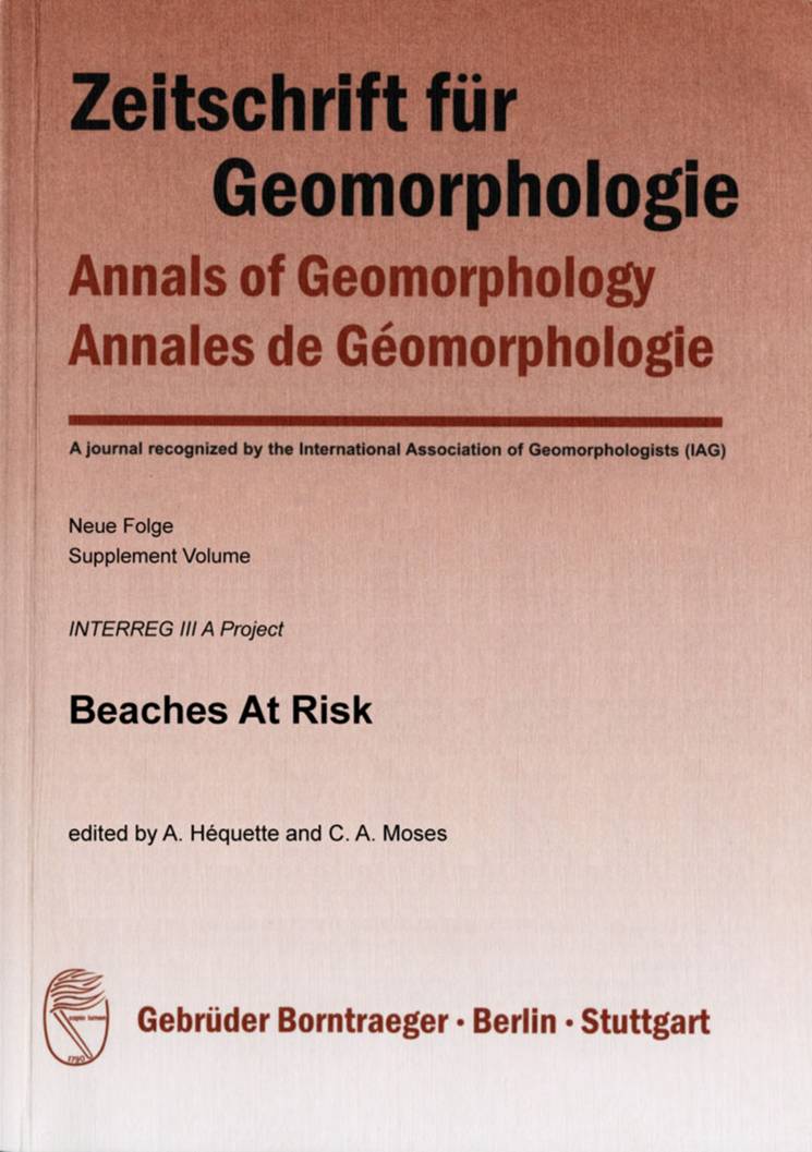 Zeitschrift Fur Geomorphologie = Annals Of Geomorphology