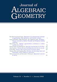 Journal of algebraic geometry