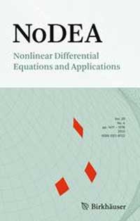 NoDEA Nonlinear differential equations and applications