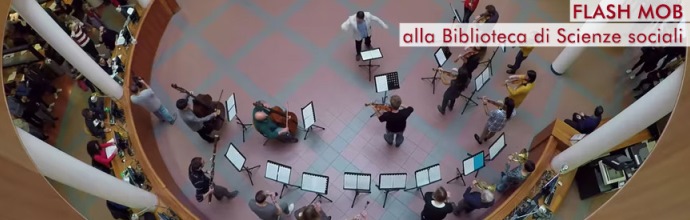 Flash Mob in Biblioteca
