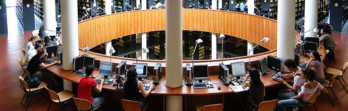 Home page della Biblioteca di Scienze Sociali