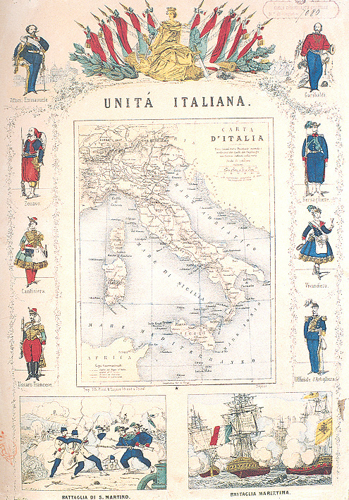 Carta dell'Italia Unita