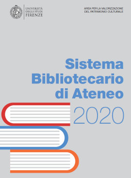 frontespizio Sistema bibliotecario di Ateneo 2020