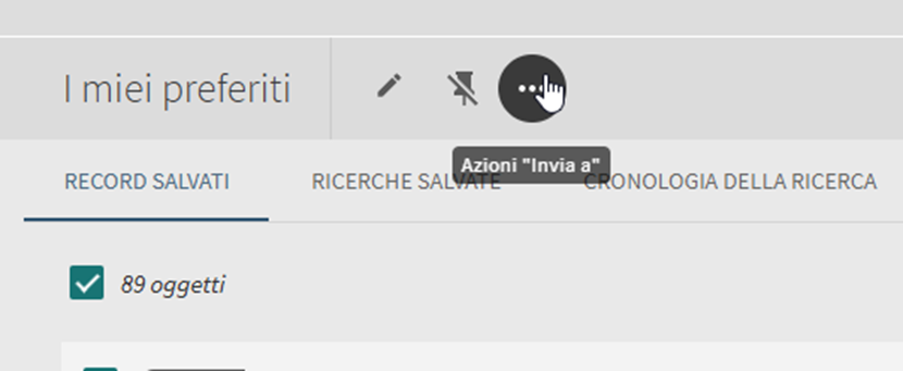 Seleziona tutti i record