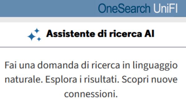 Attivato l'Assistente di ricerca AI su OneSearch
