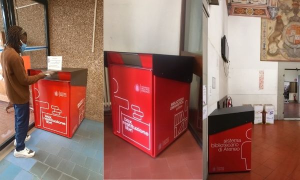 Nuovi box per la restituzione dei volumi