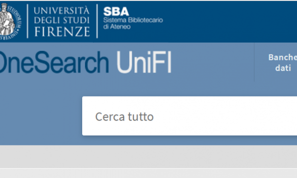 OneSearch: nuova versione.