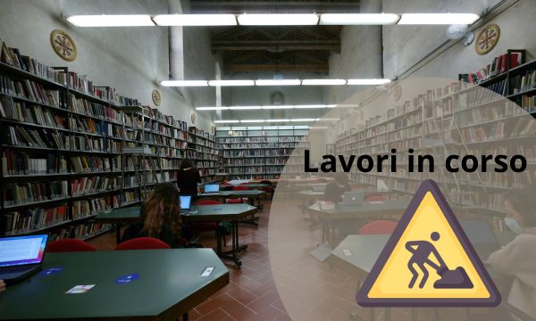 Lavori in corso. Biblioteca di Storia dell'Arte 