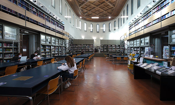 Biblioteca di Scienze Tecnologiche, sede Ingegneria (front office in archivio) 