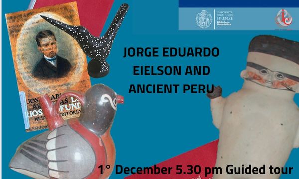 1st December 5.30pm Guided tour Exhibition Jorge Eielson and Ancient Perù