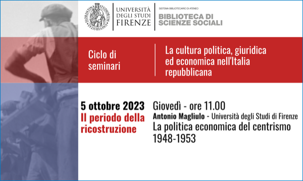 La politica economica del centrismo (1948-1953)