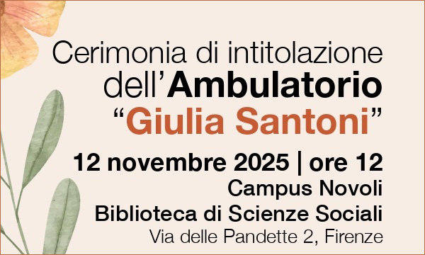 Cerimonia di intitolazione dell’Ambulatorio 