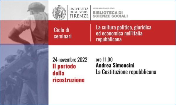 24 novembre seminario a Scienze sociali