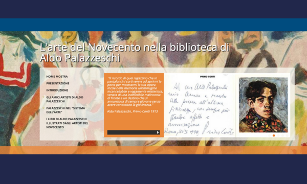 L’arte del Novecento nella biblioteca di Aldo Palazzeschi. Mostra virtuale