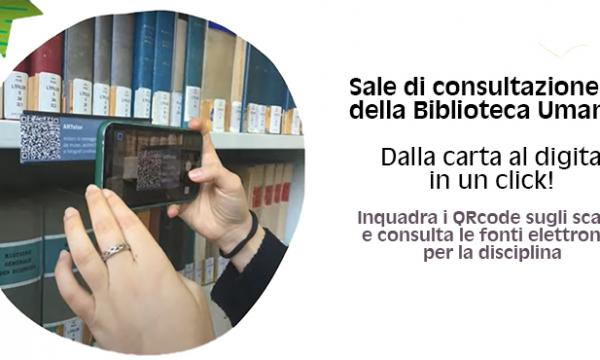 Biblioteca Umanistica: nuovo servizio