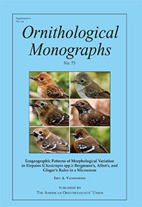 Ornithological monographs