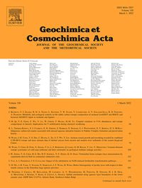 Geochimica Et Cosmochimica Acta