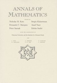 Annals of mathematics