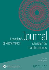 Canadian journal of mathematics