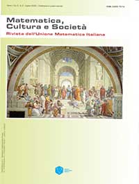 Matematica, cultura e società