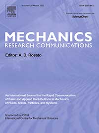 Mechanics research communications