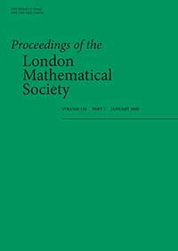 Proceedings of the London mathematical society