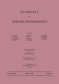 Quarterly of applied mathematics