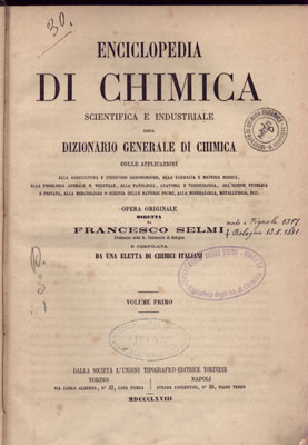 Enciclopedia di chimica scientifica e industriale