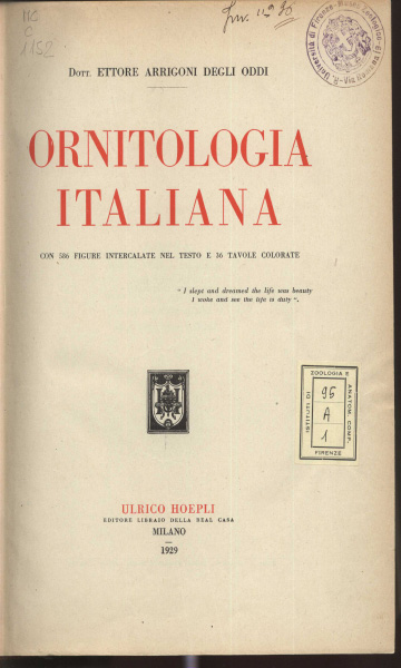 Ornitologia italiana