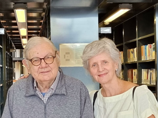 Piero Barucci e Manuela Mosca
