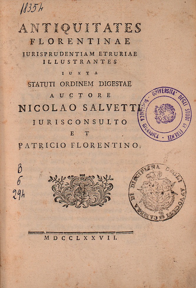 Antiquitates Florentinae 