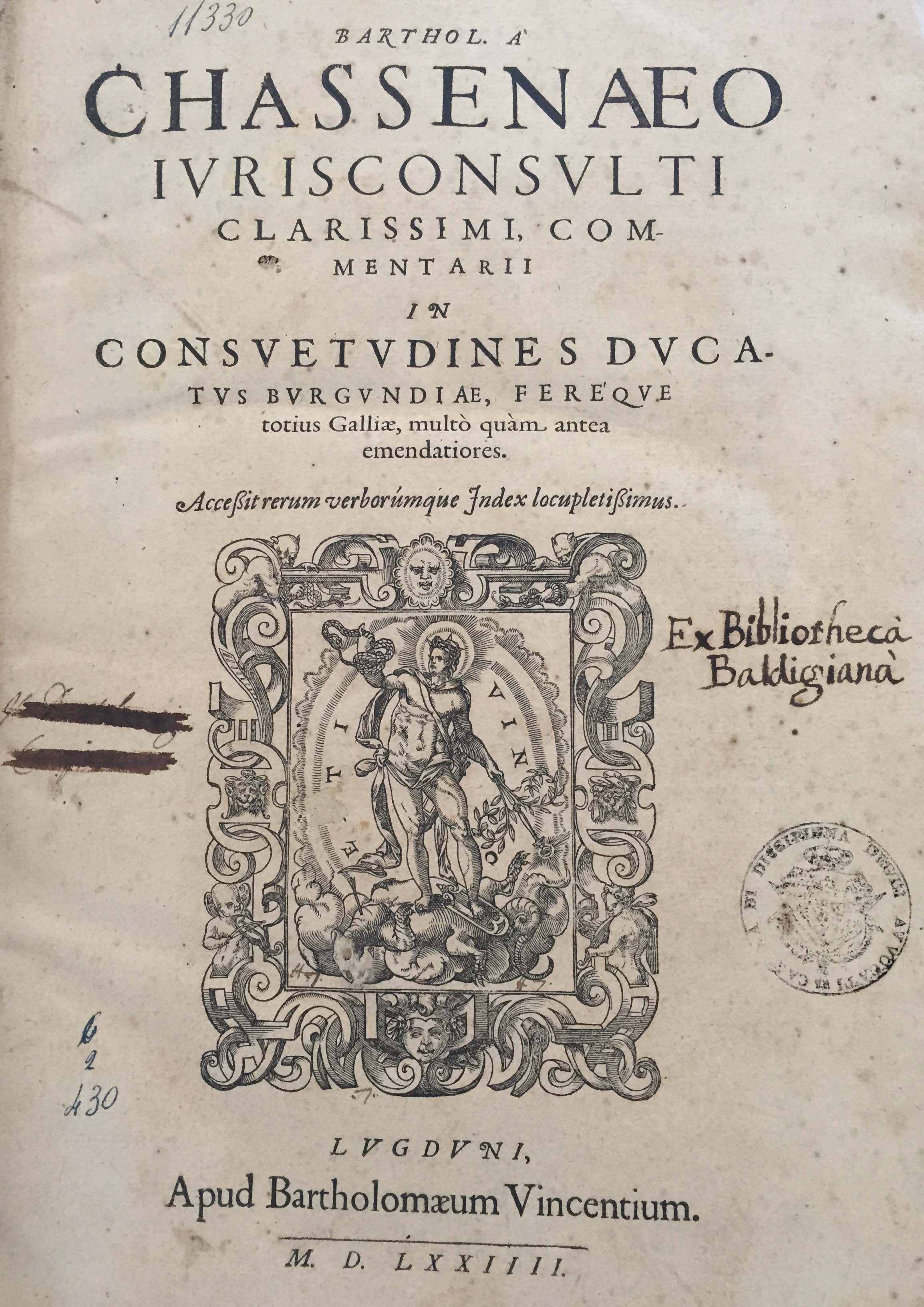 Commentarii in consuetudines ducatus Burgundiae