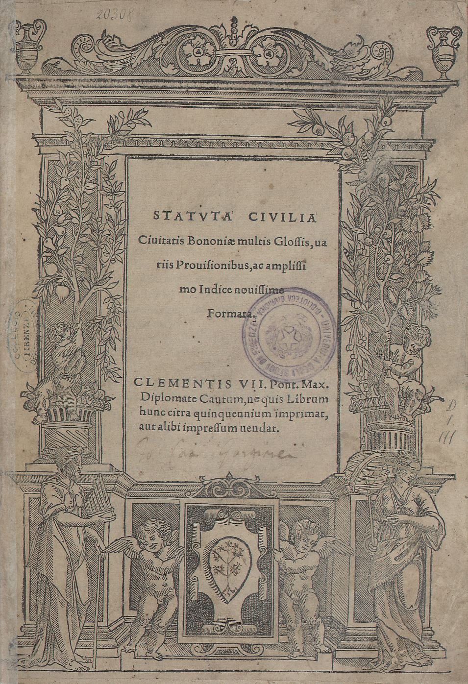 Statuta civilia civitatis Bononiae 