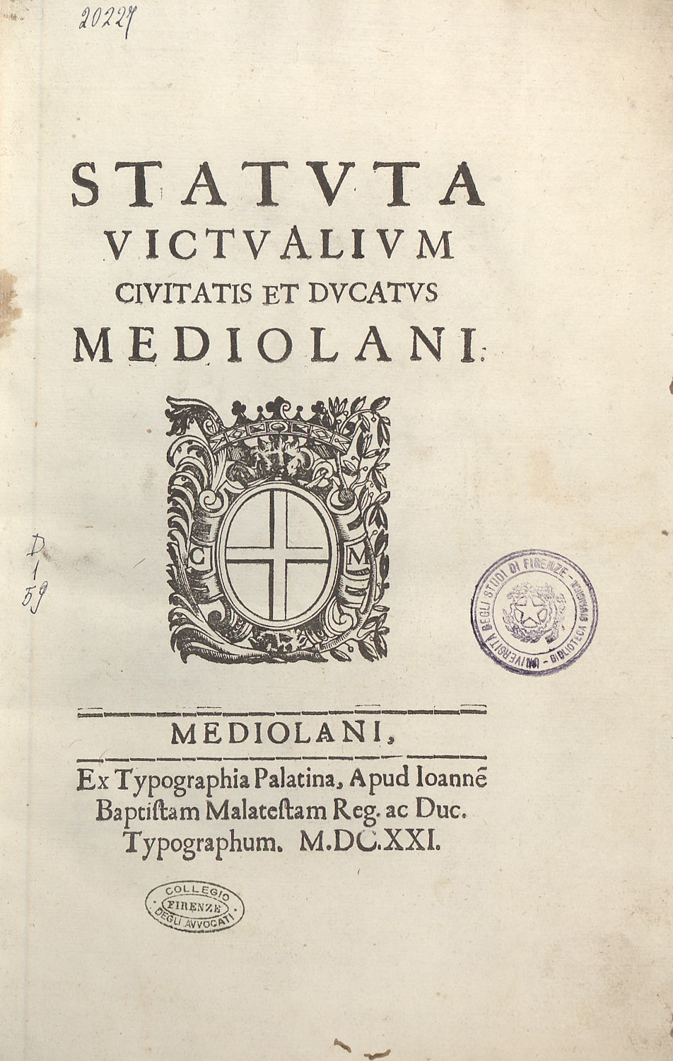 Statuta victualium civitatis et ducatus Mediolani