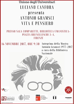 Conferenza e mostra su Antonio Gramsci